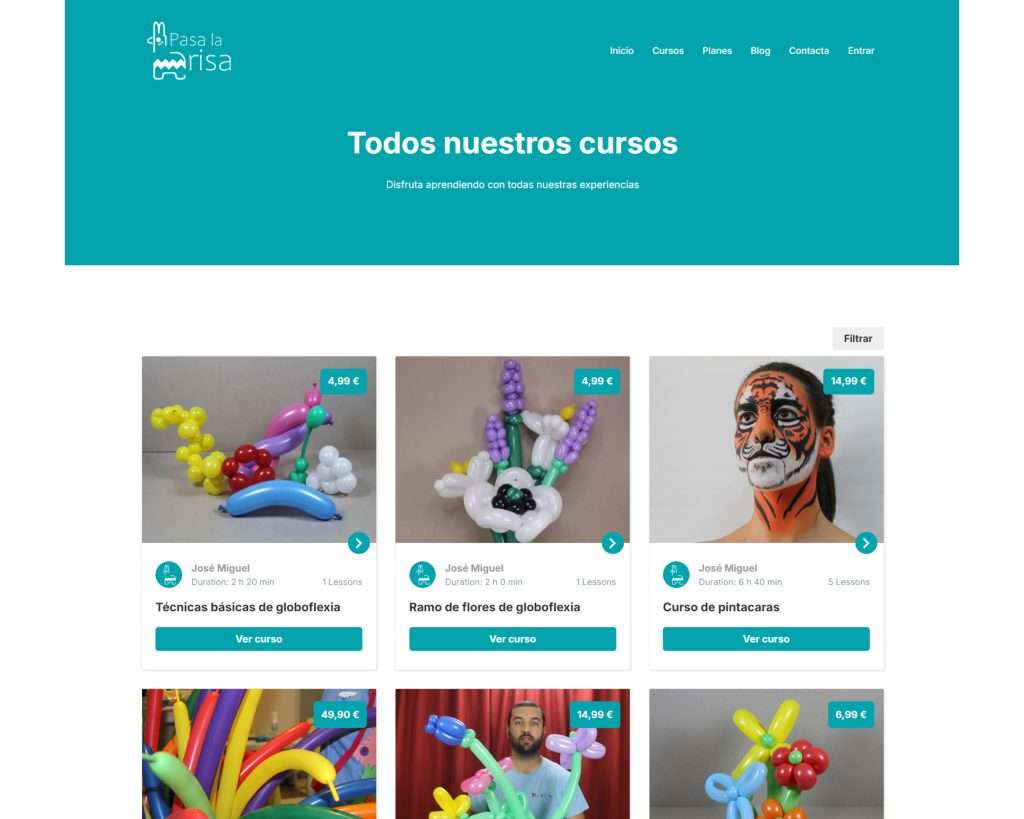 3 pasos para elegir el curso de globoflexia perfecto | Cursos Pasa la risa